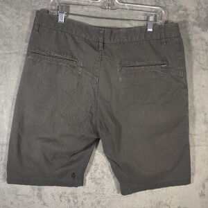 Gap Khaki Shorts Men 33 Brown Cotton Cargo Flat Front Outdoor Casual Comfort‎